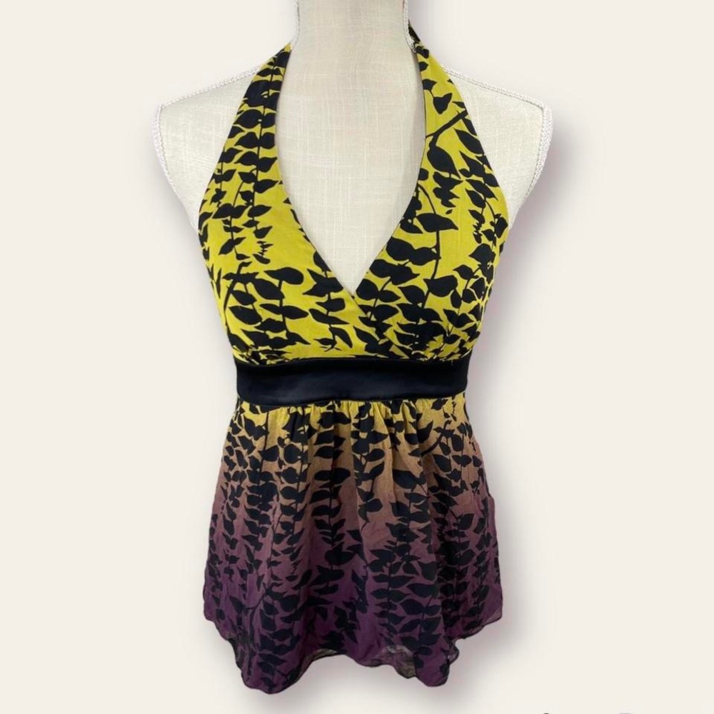✨🥀 y2k Floral Halter Top 🥀✨